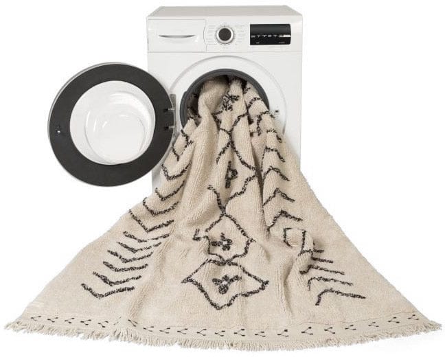 Lorena Canals Bereber Rug - Rhombs (4'7" x 7'1") - C-BER-RHOMBS