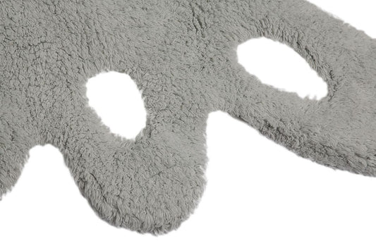 Lorena Canals Lace Rug - Ice (4' x 5' 3") - C-00000