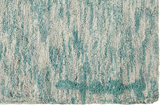 Lorena Canals Mix Rug, Daksh - Emerald Green (4' x 5' 3") - C-MIX-DAKSH
