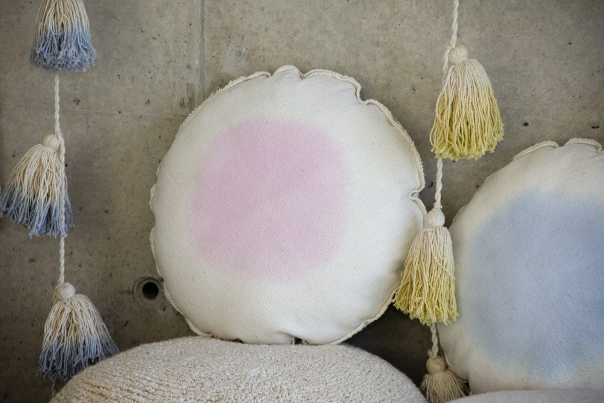 Lorena Canals Tie-Dye Cushion - Pink (1' 4'') - SC-TIE-PK