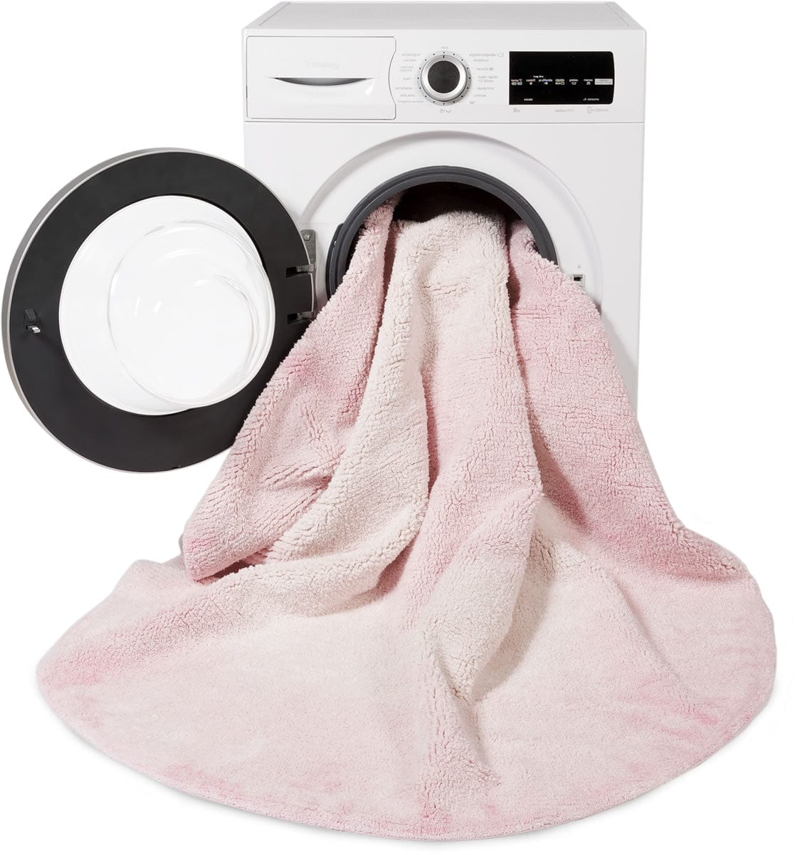 Lorena Canals Tie-Dye Rug - Pink (4' 11'') - C-TIE-PK