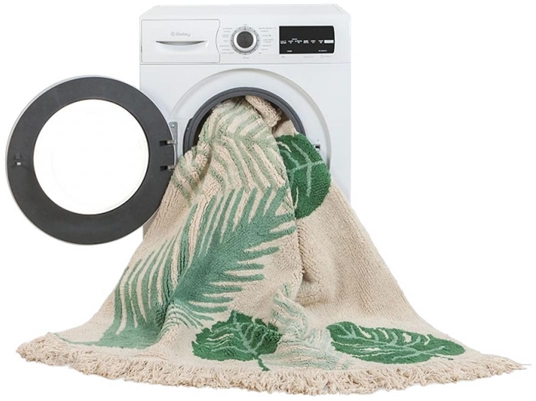 Lorena Canals Tropical Rug - Green (4' 7'' x 6' 7'') - C-TROP-GREEN