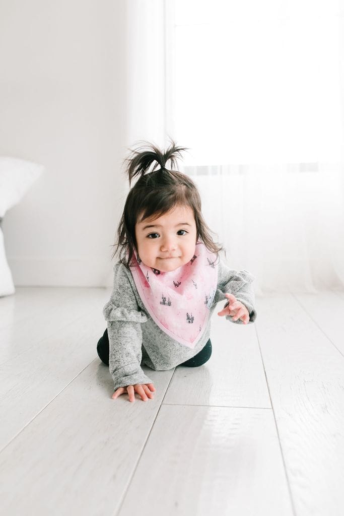 Loulou Lollipop Luxe Muslin Bandana Bib Set - Unicorn Dream - BIBUNICORN