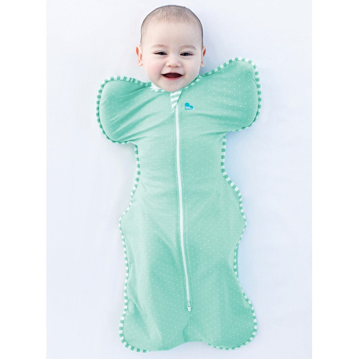 Love to Dream Swaddle UP Lite - Mint Stars - Medium - 16-30207