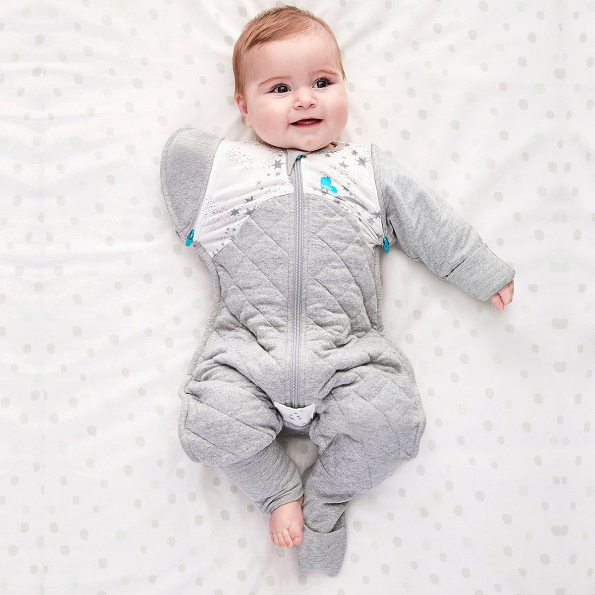 Love to Dream Swaddle UP Transition Suit, 2.5 TOG, Medium - White - 16-52200