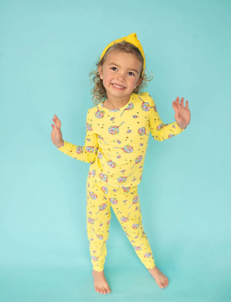 Lovey&Grink Pajamas - Rainbow Pops, 4T - RPOP4