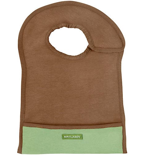 Maclaren Eco Bib Set - Blue/Graphite & Walnut/Marsh Green - ETR05023
