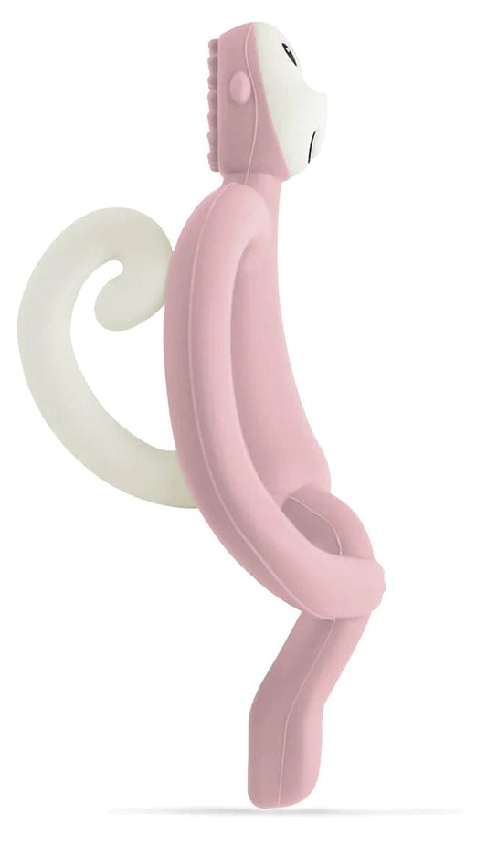 Matchstick Monkey Original Monkey Teething Toy - Dusty Pink - 19-10009