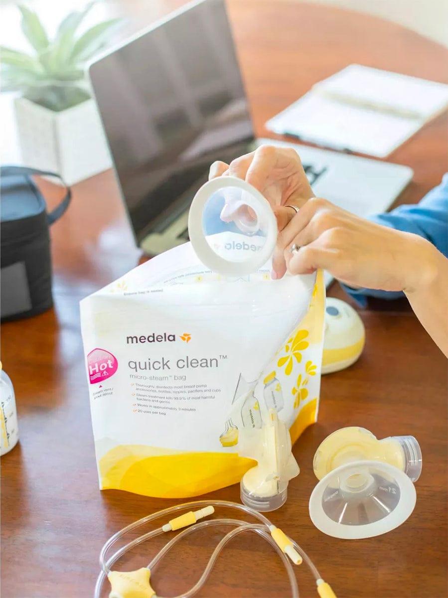 Medela Quick Clean Micro-Steam Bags, 5ct - 101029211
