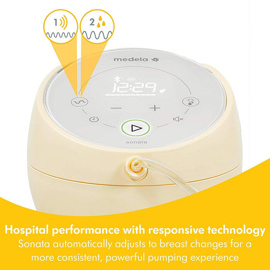 Medela Sonata Smart Breast Pump with PersonalFit Flex Breast Shields - 101037319