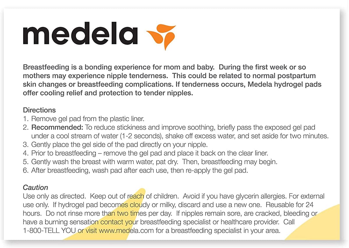 Medela Tender Care Hydrogel Soothing Gel Pads - 4pk - 101029221