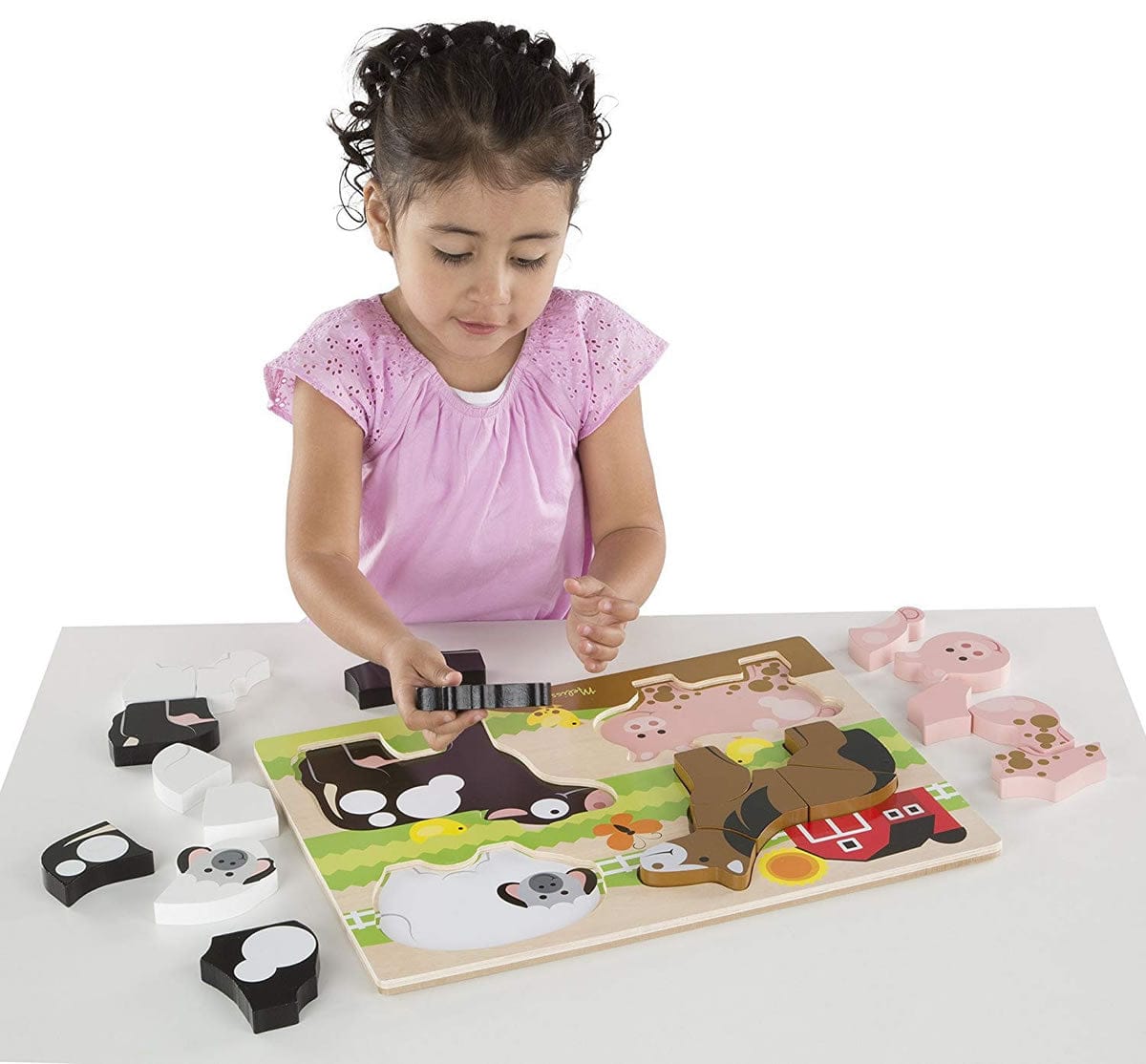 Melissa & Doug Chunky Jigsaw Puzzle Farm - 1891