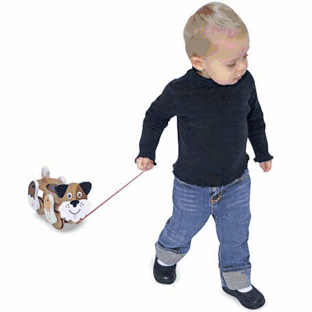 Melissa & Doug Playful Puppy Pull Toy - 3028