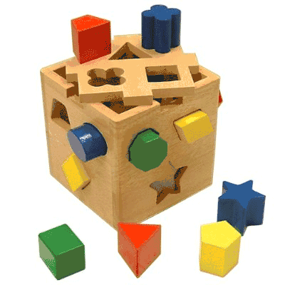 Melissa & Doug Shape Sorting Cube - 575-MD