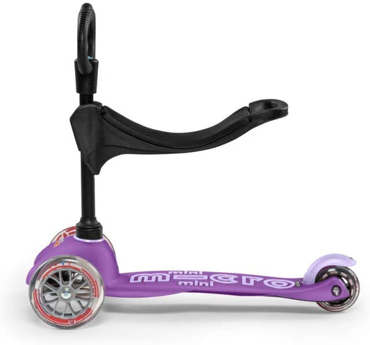 Micro Kickboard Mini 3-in-1 Deluxe Scooter - Purple - MMD012