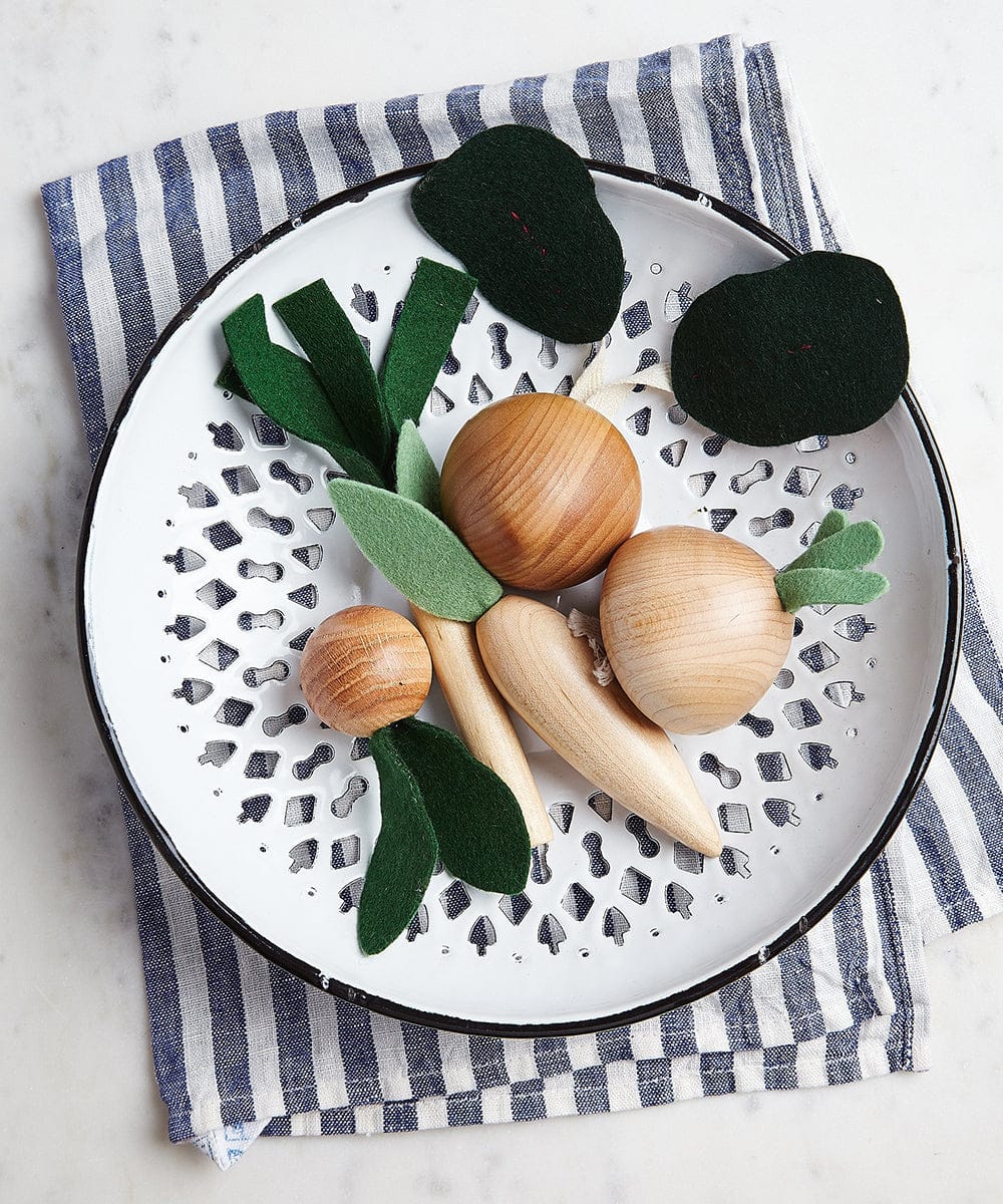 Milton & Goose Veggies Play Food Set - PF-VEG-SET