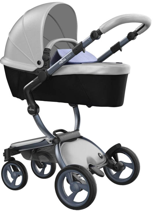 Mima Xari 4G Complete Stroller Bundle - Graphite Grey / Argento / Pixel Blue - A116-04500XB-B