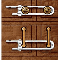 Mommy's Helper Cabinet Slide Latch