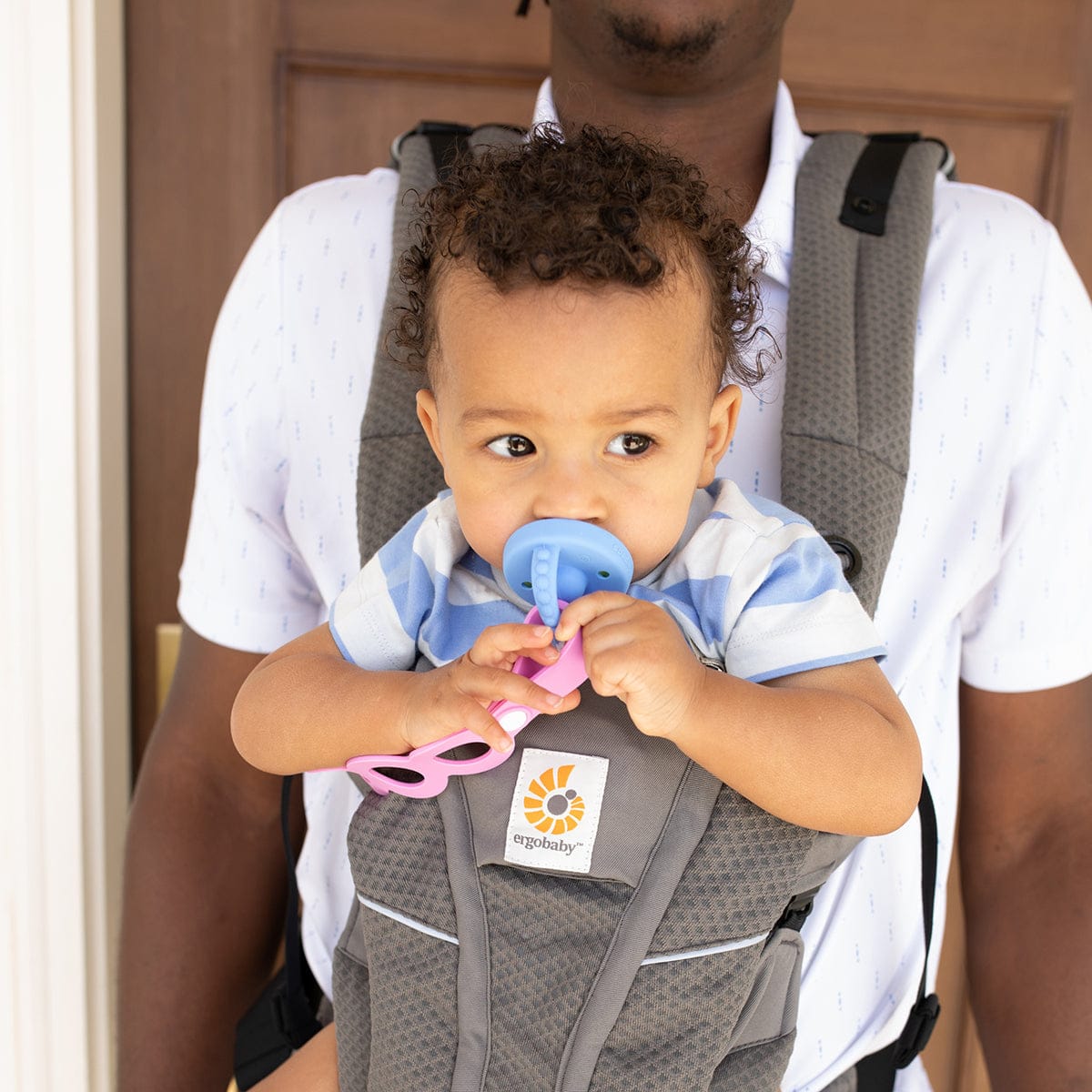 morepeas Flip & Store Pacifier - Sherbert