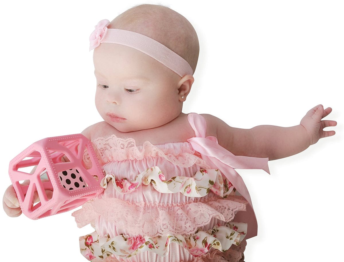 Munch Baby Chew Cube - Pink - CC05PI