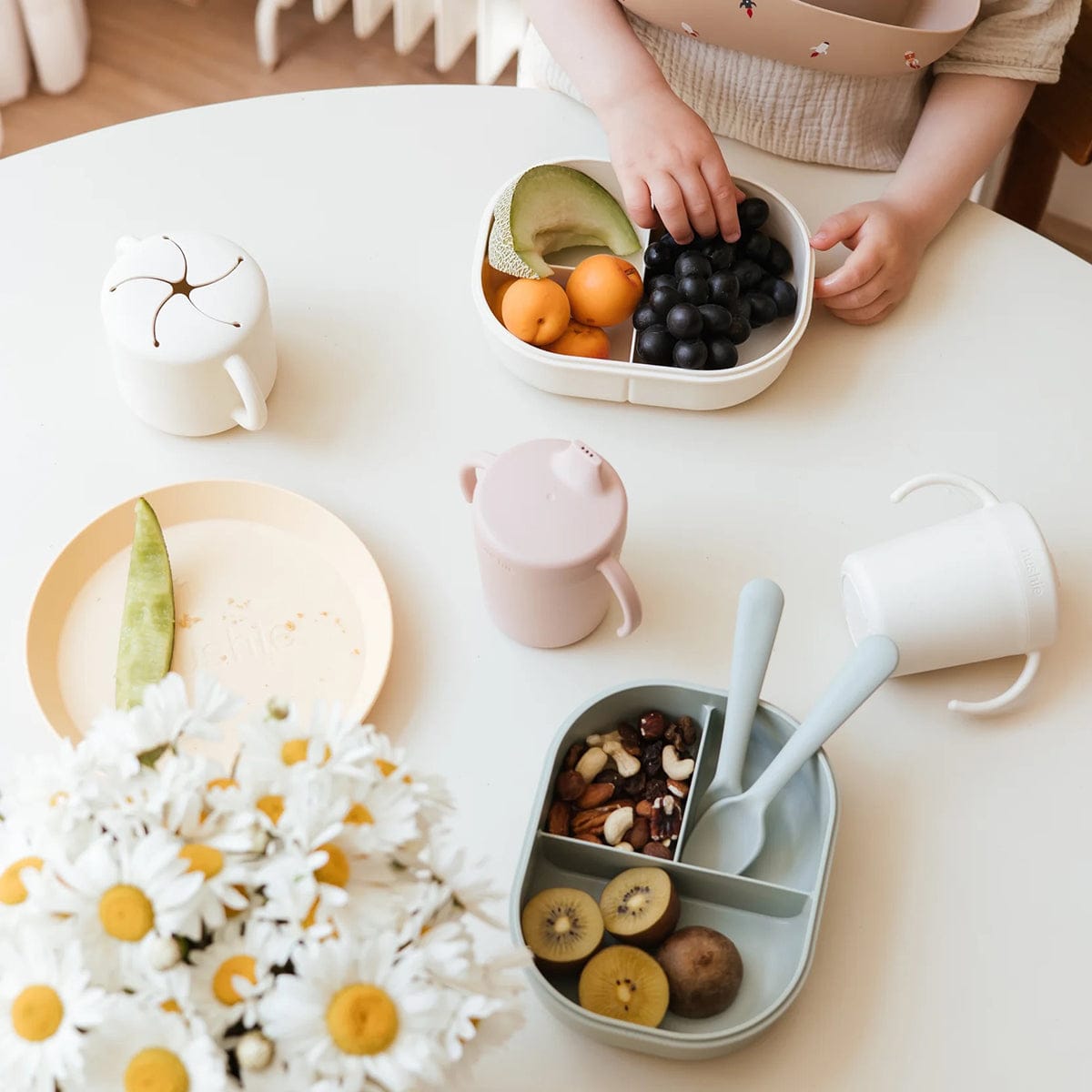 Mushie Lunchbox - Cloud - MPL-104