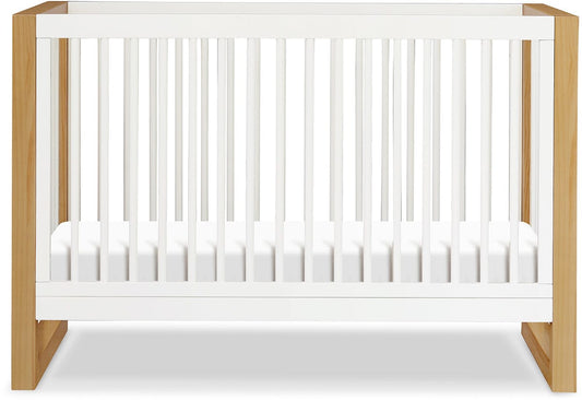 Namesake Nantucket 3-in-1 Convertible Crib w/Toddler Bed Conversion Kit - Warm White / Honey - M23301RWHY