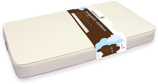 Naturepedic MC30 No-Compromise Organic Cotton Classic 252 Coil Baby Crib Mattress - MC30