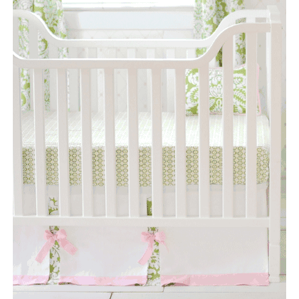 New Arrivals Bloom in Apple 2 Piece Crib Bedding Set