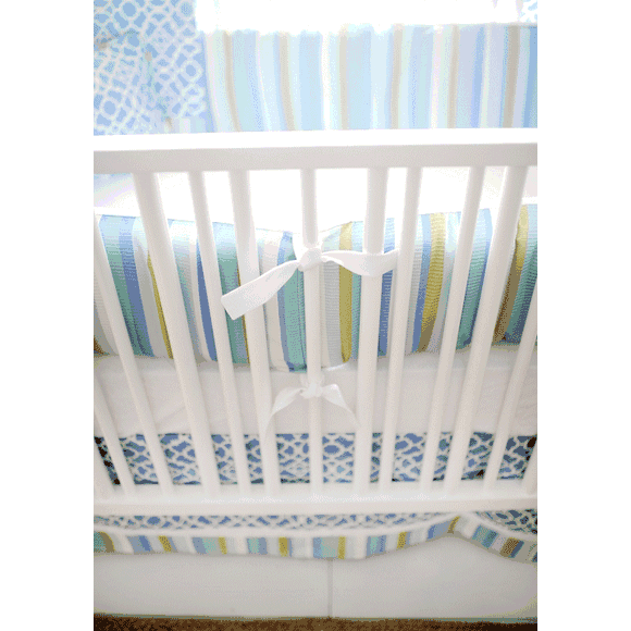 New Arrivals By the Bay 2 Piece Baby Crib Bedding Set