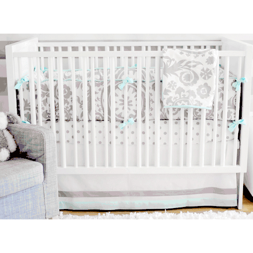 New Arrivals Wink 4 Piece Baby Crib Bedding Set - NA-WINK-4PC