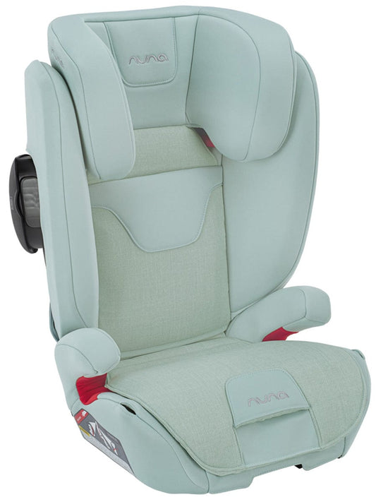 Nuna AACE Flame-Retardant Free High Back Belt Positioning Booster Car Seat - Seafoam - CS07011SFM
