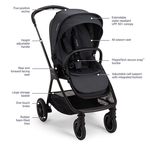 Nuna TRIV next + PIPA urbn Travel System - Ocean - TS16600OCN