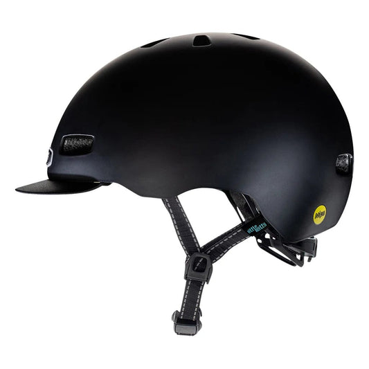 Nutcase Street Helmet w/MIPS - Onyx Solid Satin, Small (Adult) - 10001079