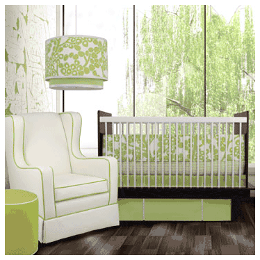 Oilo Penelope Glider in Faux Leather - PENGL-W