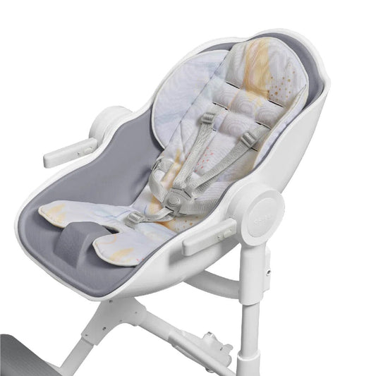 Oribel Cocoon Z High Chair + Seat Liner Combo - Ice Grey - OR216-90001