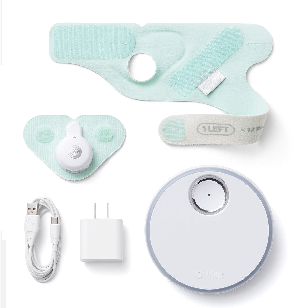 Owlet Dream Sock Smart Baby Monitor - Deep Sea Green - BM06N55MCJ