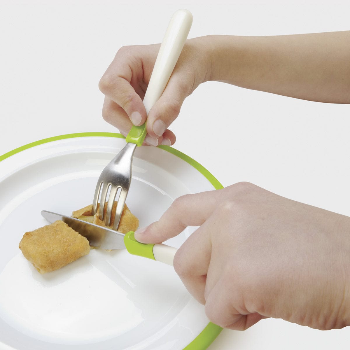 OXO Tot Big Kid Cutlery Set - Green - 6131600