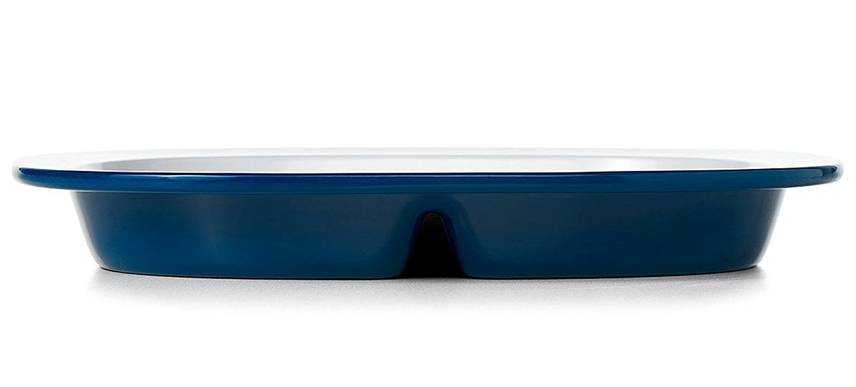 OXO Tot Melamine Divided Plate - Navy - 61127100