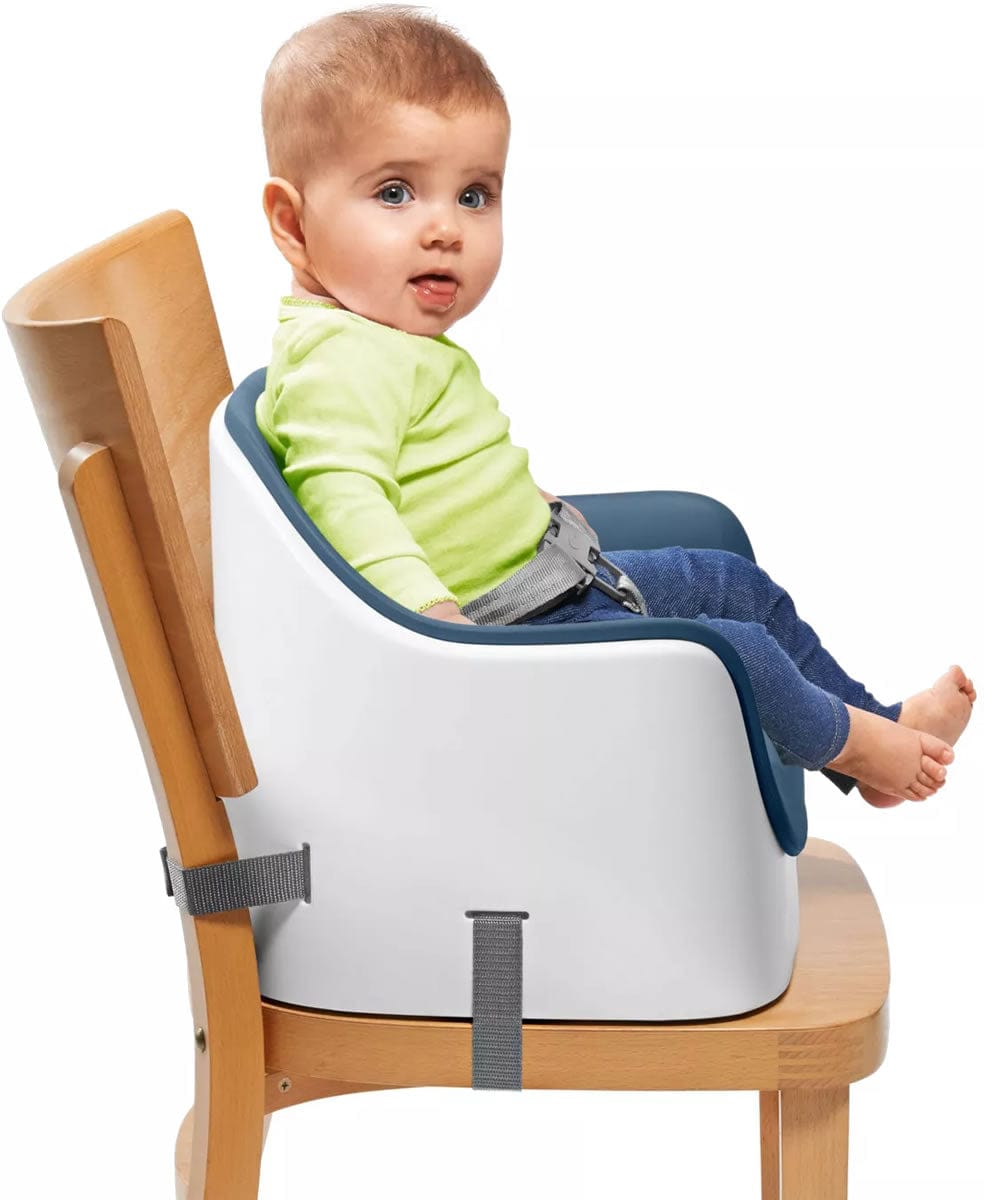 OXO Tot Nest Portable Booster Chair with Straps - Navy