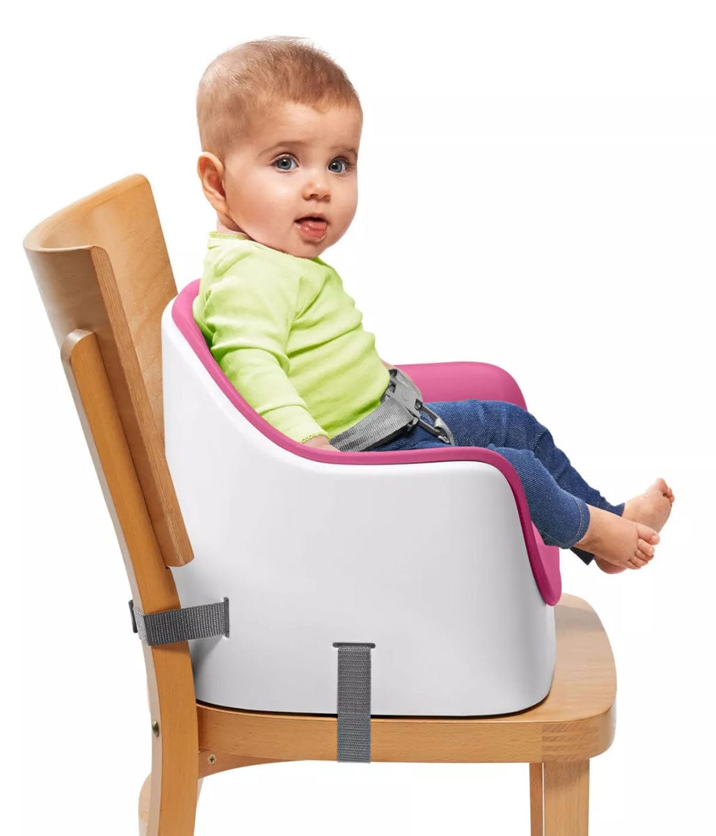 OXO Tot Nest Portable Booster Chair with Straps - Pink
