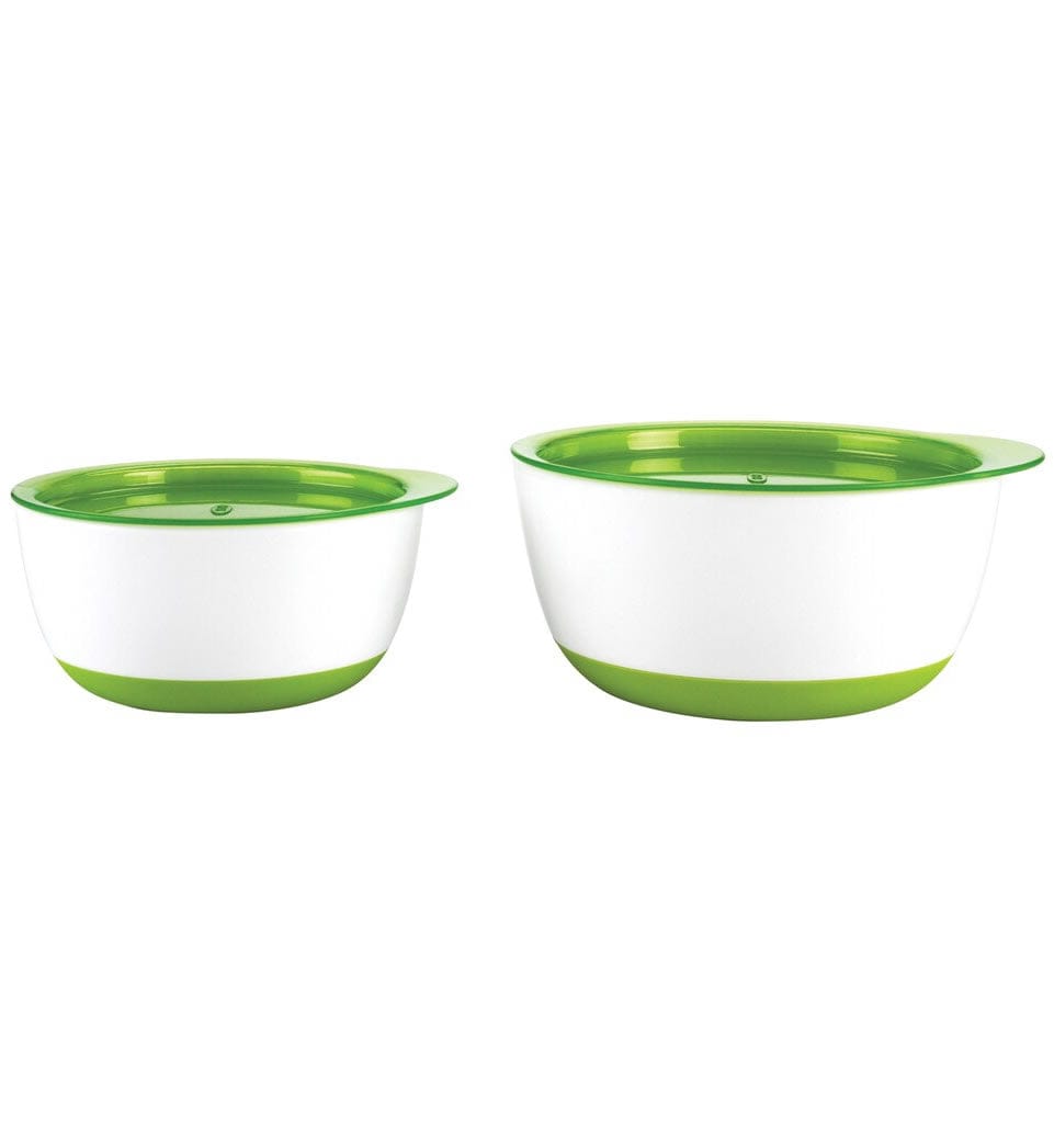 OXO Tot Small & Large Bowl Set - Green