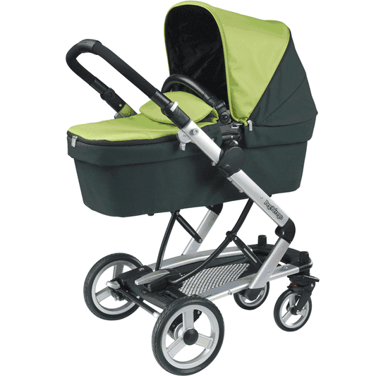 Peg Perego 2010 Skate Stroller with Bassinet in Kiwi - IPSS30NA34FG74S