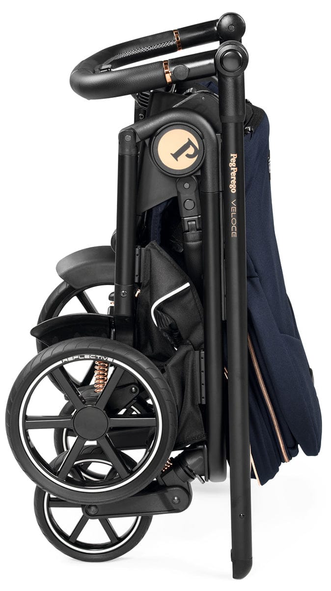 Peg Perego Veloce + Primo Viaggio 4-35 Nido Travel System Bundle - Blue Shine - IP2600NA00RO51PL31-IMPV04US35DX51