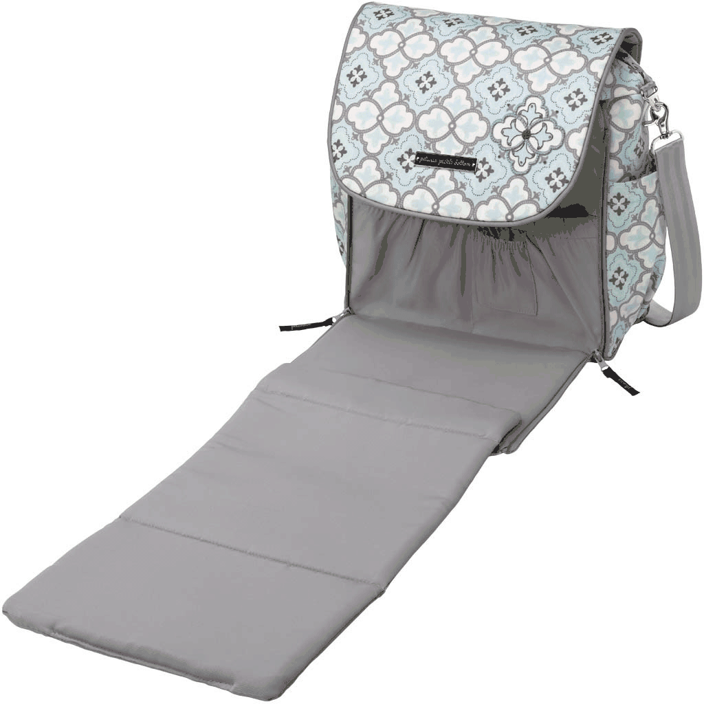 Petunia Pickle Bottom Boxy Backpack Diaper Bag in Classically Crete - PP-BB-CRETE