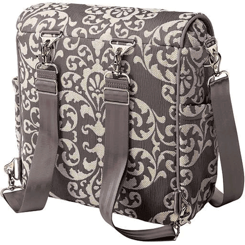 Petunia Pickle Bottom Boxy Backpack Diaper Bag in Earl Grey - BB-EG