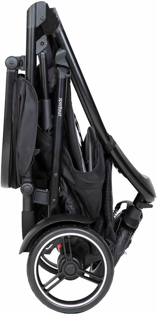 Phil & Teds Dot Stroller & Liner - Black/Black - PT-DOT-V6-5-BLACK