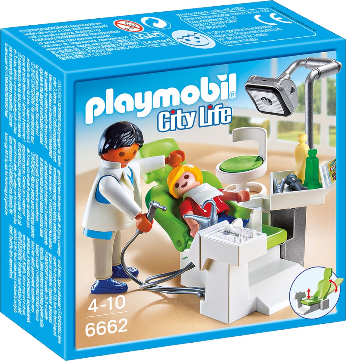 Playmobil Dentist with Patient - 6662-PLAY
