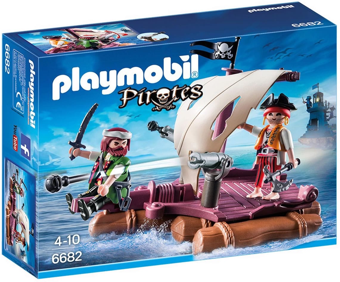 Playmobil Pirate Raft - 6682-PLAY