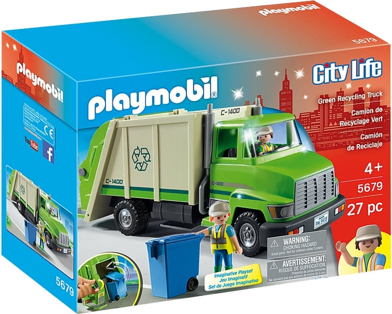 Playmobil Recycling Truck - 5679-PLAY