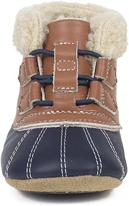 Robeez First Kicks Boots Connor - Rust, 18-24 months